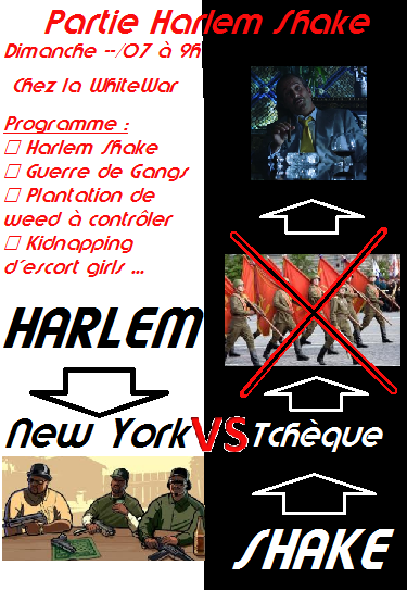 Harlem Shake Party - le 14/07 - WhiteWar - Chateaurenard Harlem11