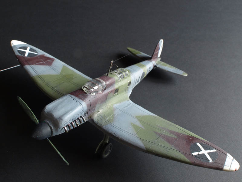 Heinkel 70 de Machtbox échelle 1/72 Guerre d'Espagne H-03610