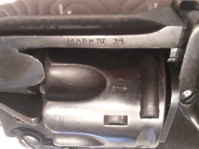 Marquages Webley Mk IV  38 Photo517