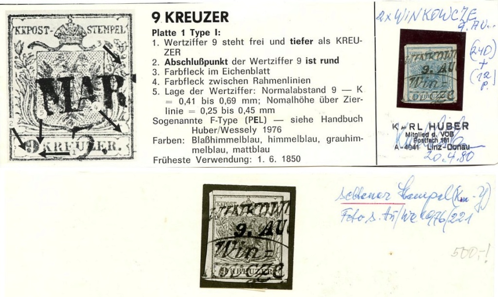 stempel - Die erste Österreichische Ausgabe 1850 - Seite 22 Ank_5_36