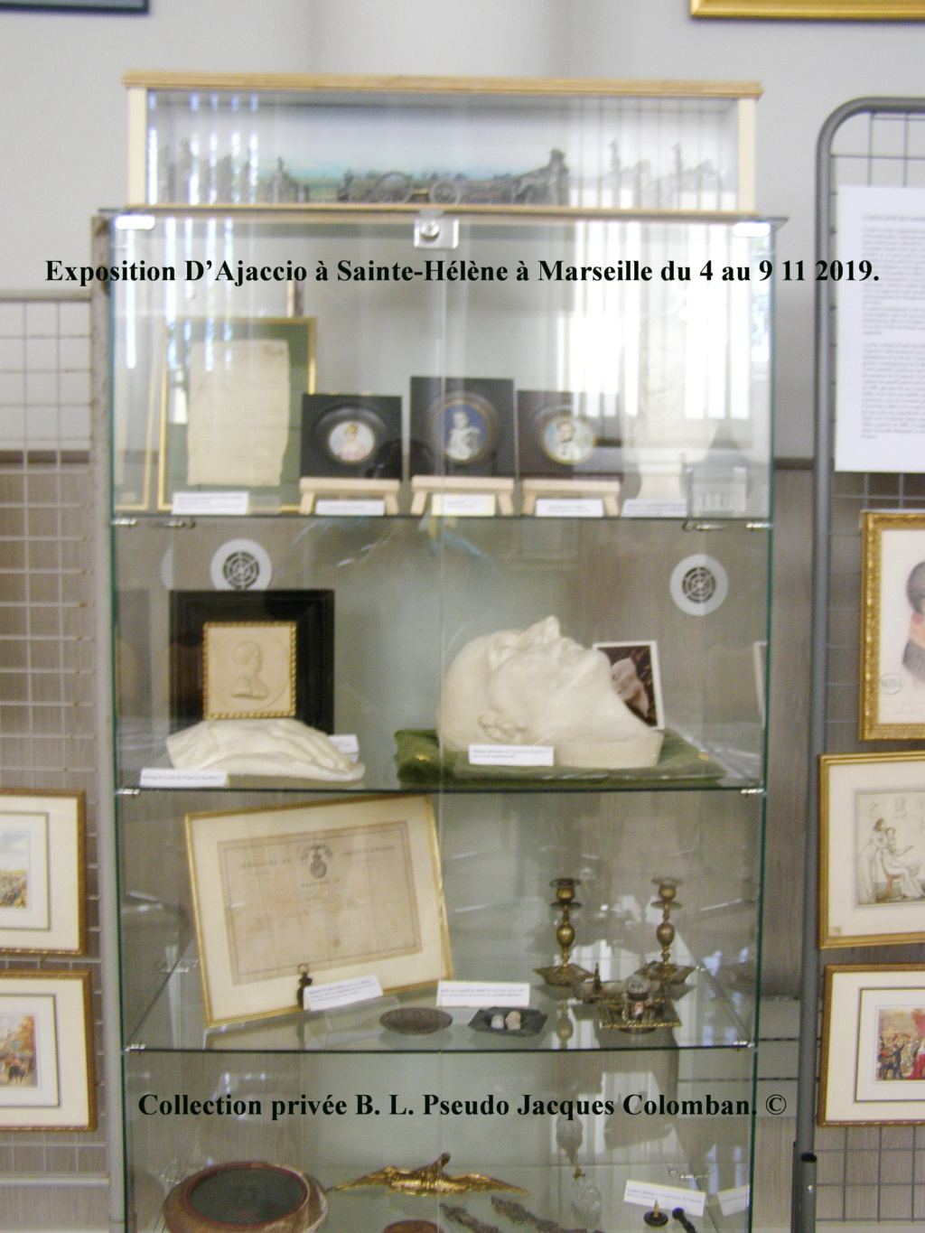 Exposition D’Ajaccio à Sainte-Hélène à Marseille. 1310