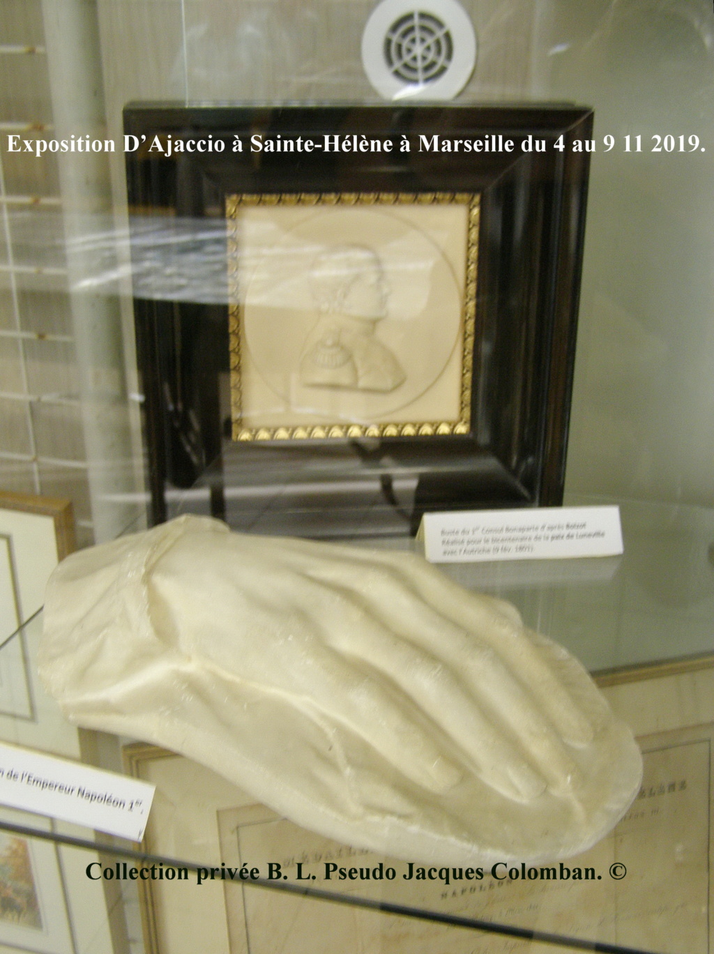 Exposition D’Ajaccio à Sainte-Hélène à Marseille. 3110