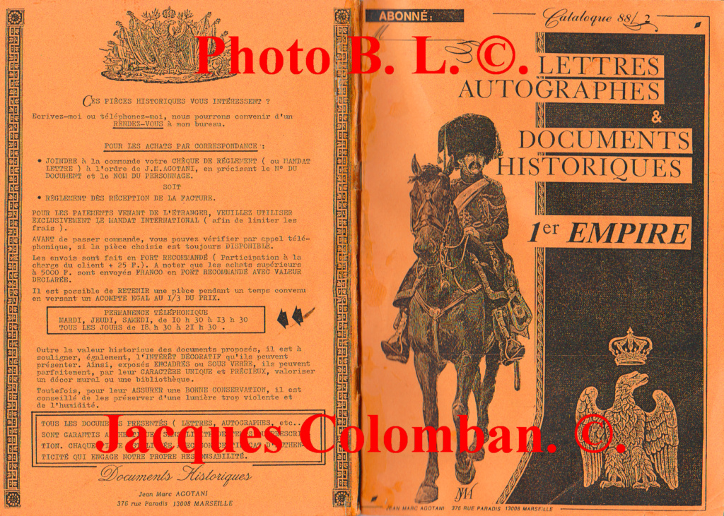 Recherche catalogue de Mr J.-M. Agotani. Catalo23
