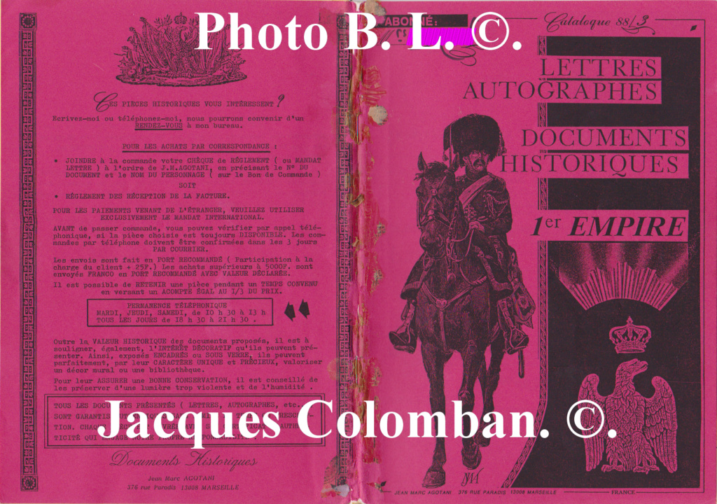 Recherche catalogue de Mr J.-M. Agotani. Catalo24