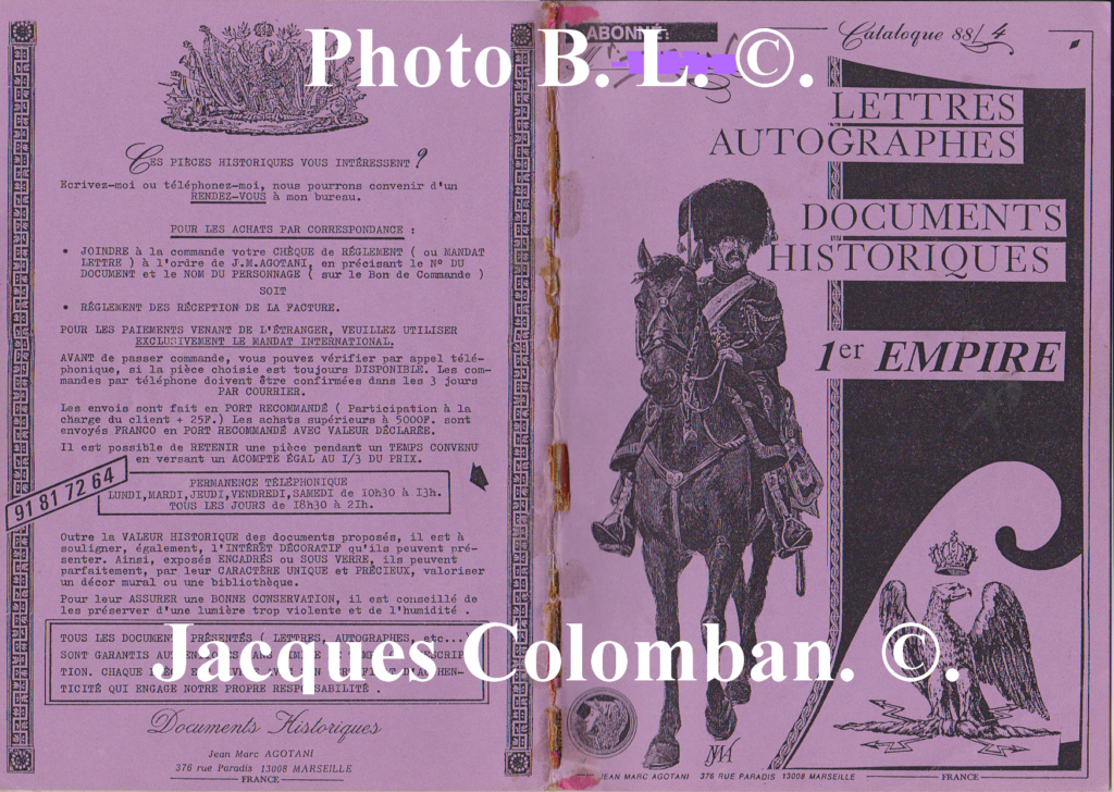 Recherche catalogue de Mr J.-M. Agotani. Catalo25