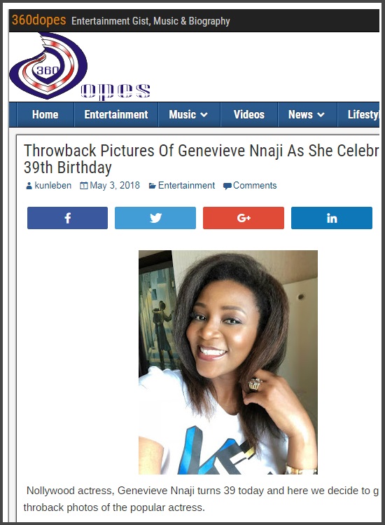 Scammer With Photos Of Actress Genevieve Nnaji 1h19