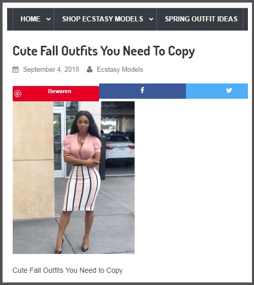 Scammer With Photos Of Fashion websites 2020