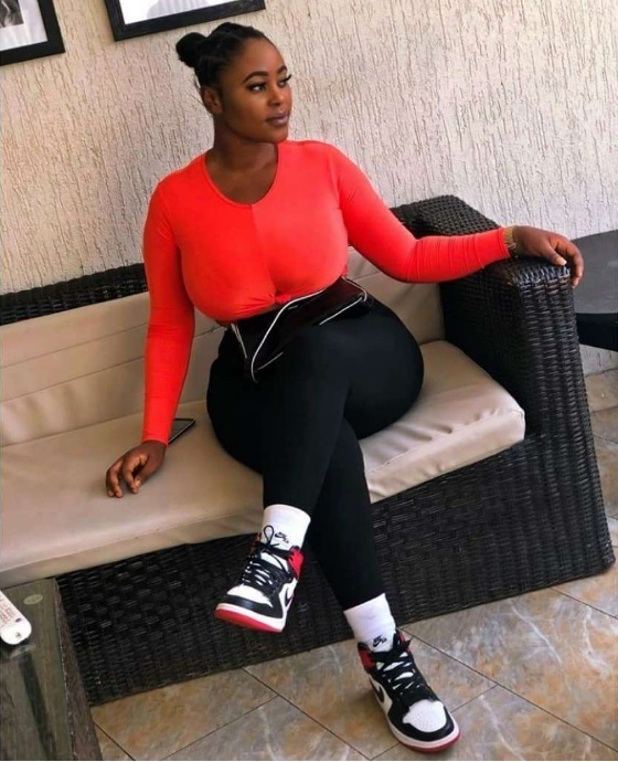 Scammer With Photos Of Afia Ansah 24389
