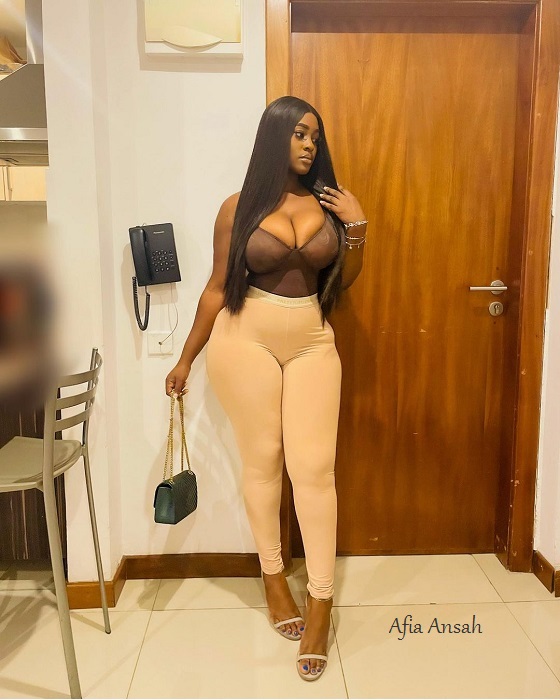 Scammer With Photos Of Afia Ansah 39125