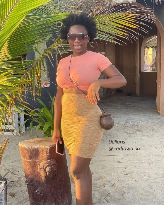 Scammer With Photos Of Delloris Adjowa Pompor @_adjowa_xx 56161