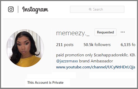 Scammer With Photos Of  memeezy._ on Instagram 621
