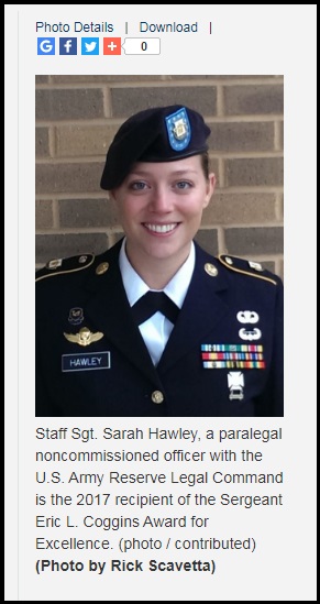 FAKE MILITARY - Staff Sgt. Sarah Hawley Awa12