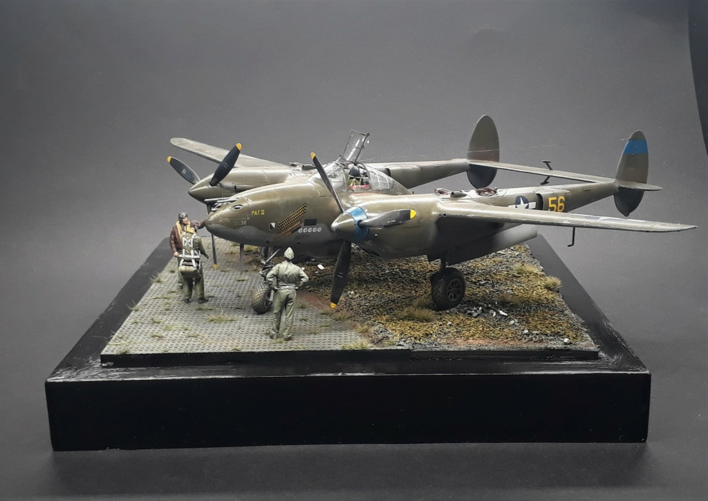 [Concours "Voler c'est mieux en double"]  P-38 F/G Lightning - Tamiya - 1/48 - Page 11 20210427