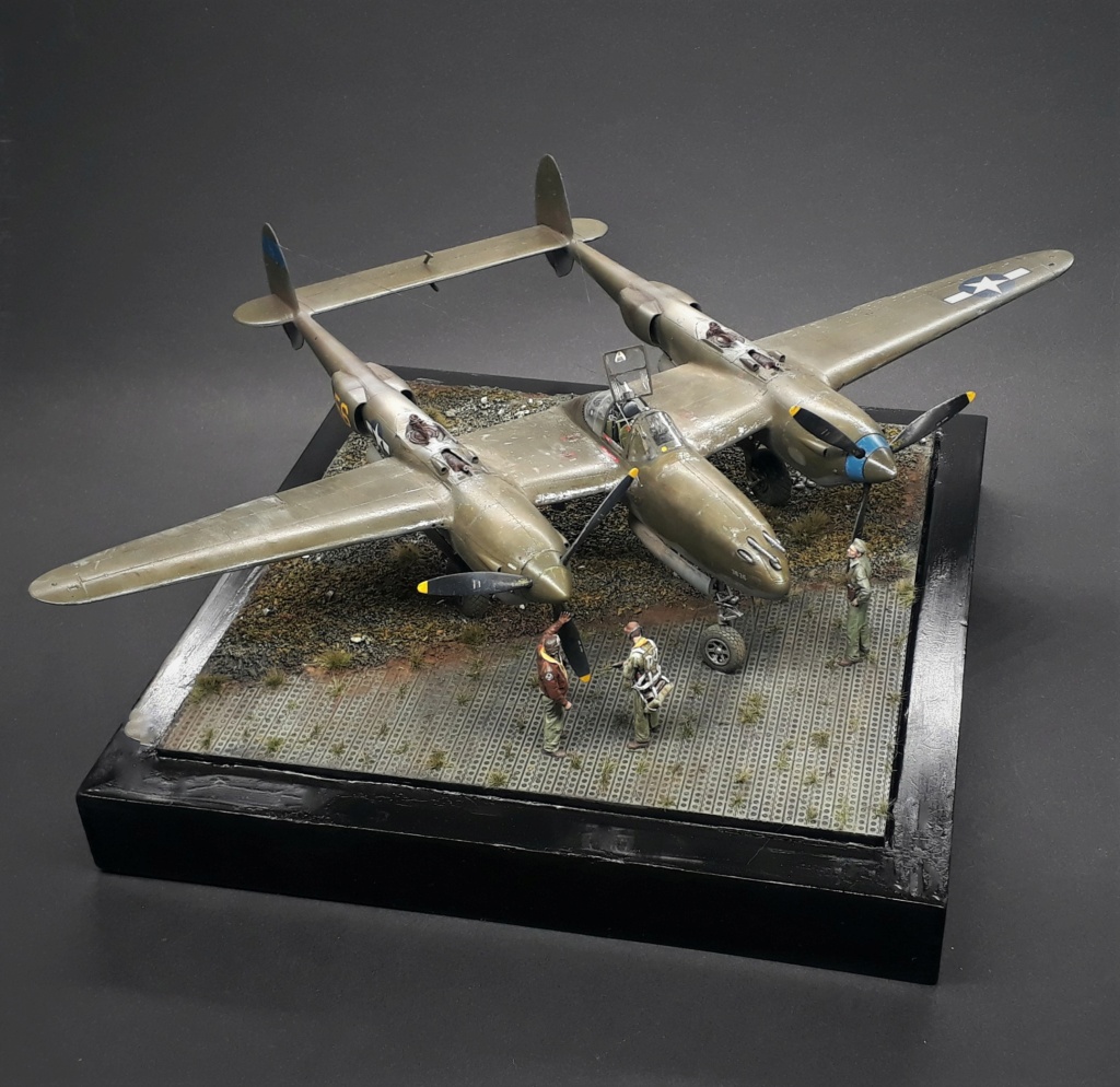[Concours "Voler c'est mieux en double"]  P-38 F/G Lightning - Tamiya - 1/48 - Page 11 20210429