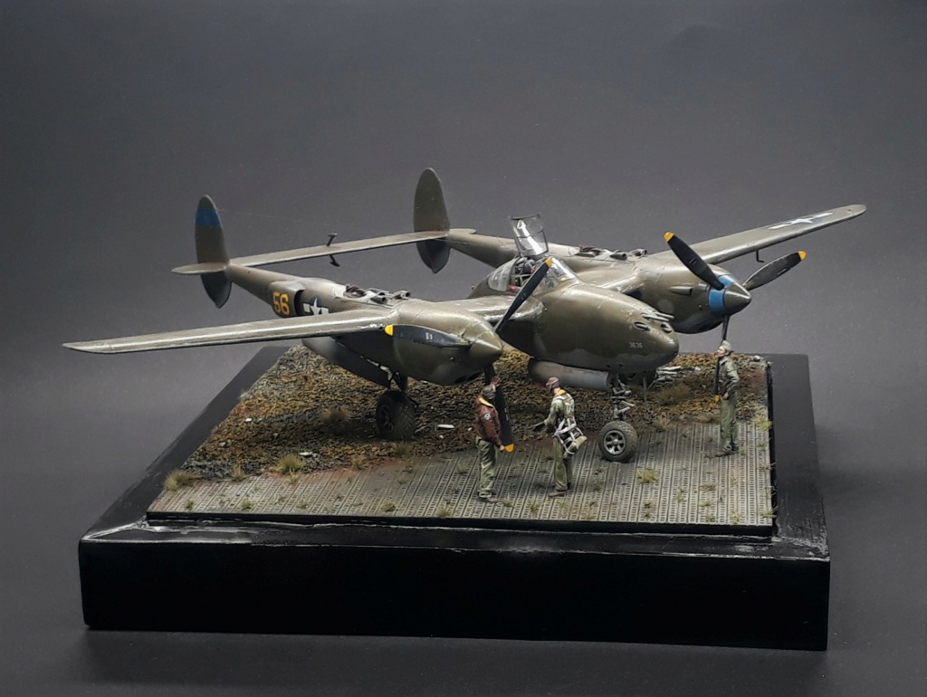 [Concours "Voler c'est mieux en double"]  P-38 F/G Lightning - Tamiya - 1/48 - Page 11 20210430