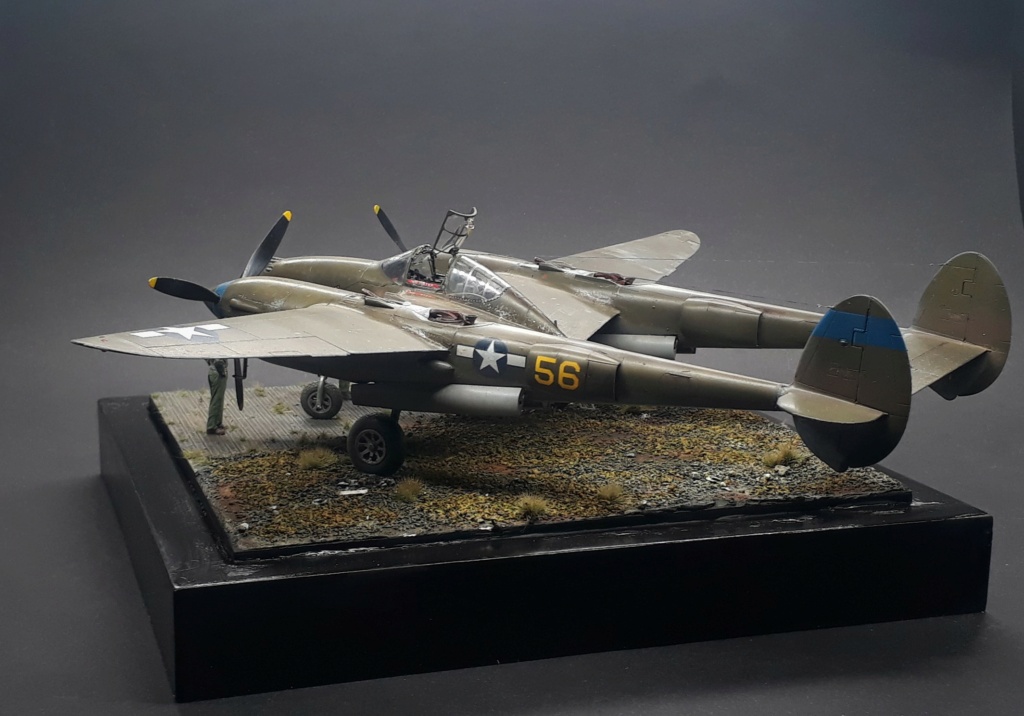 [Concours "Voler c'est mieux en double"]  P-38 F/G Lightning - Tamiya - 1/48 - Page 11 20210431
