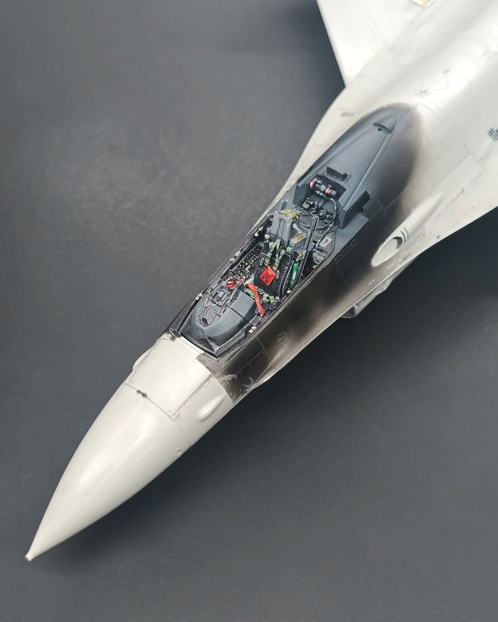 [Kinetic] 1/48  - McDonnell F/A-18A+ Hornet- VFC 12   / Double  [Tamiya] General Dynamics F-16C Fighting Falcon - 64th AGRS  1/48  - Aggressor - Page 3 20240210