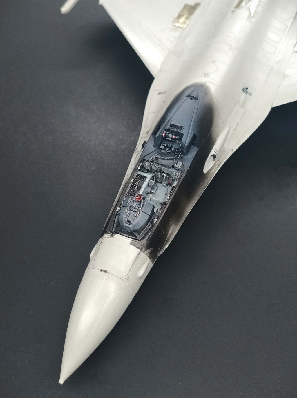 [Kinetic] 1/48  - McDonnell F/A-18A+ Hornet- VFC 12   / Double  [Tamiya] General Dynamics F-16C Fighting Falcon - 64th AGRS  1/48  - Aggressor - Page 3 20240212