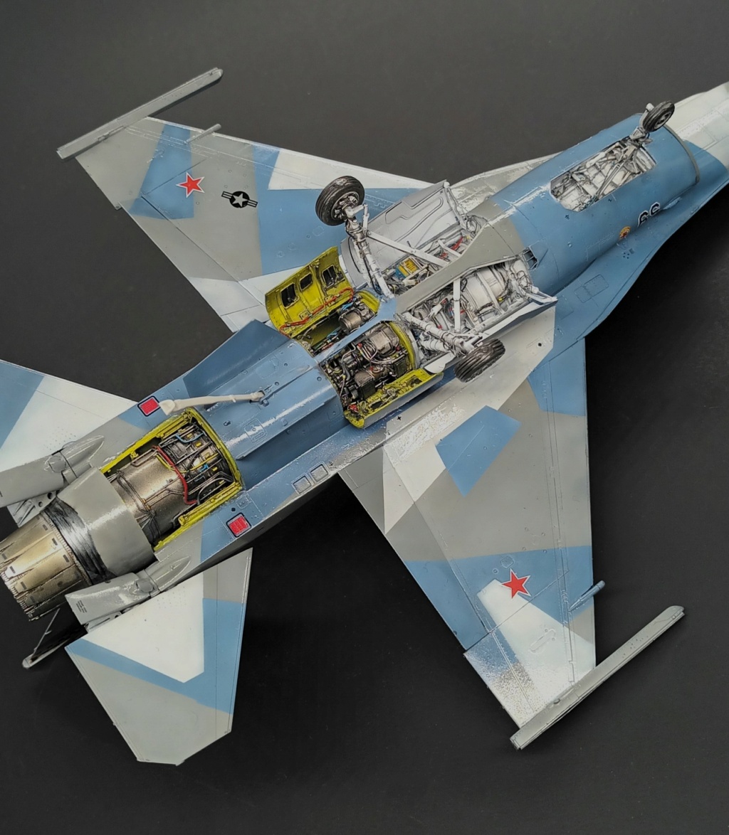 [Kinetic] 1/48  - McDonnell F/A-18A+ Hornet- VFC 12   / Double  [Tamiya] General Dynamics F-16C Fighting Falcon - 64th AGRS  1/48  - Aggressor - Page 4 20240224