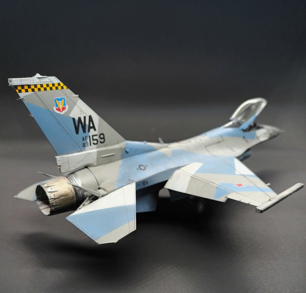 [Kinetic] 1/48  - McDonnell F/A-18A+ Hornet- VFC 12   / Double  [Tamiya] General Dynamics F-16C Fighting Falcon - 64th AGRS  1/48  - Aggressor - Page 5 20240328