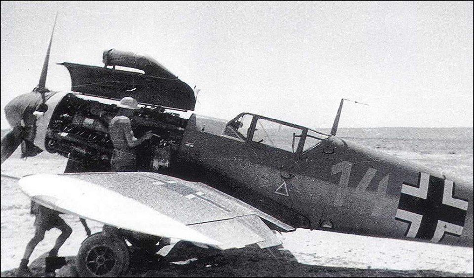 Bf 109F-4/trop, 3./JG 27, North Africa, February 1942 F5d4e710