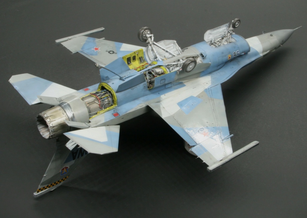 [Kinetic] 1/48  - McDonnell F/A-18A+ Hornet- VFC 12   / Double  [Tamiya] General Dynamics F-16C Fighting Falcon - 64th AGRS  1/48  - Aggressor - Page 5 Img_0014