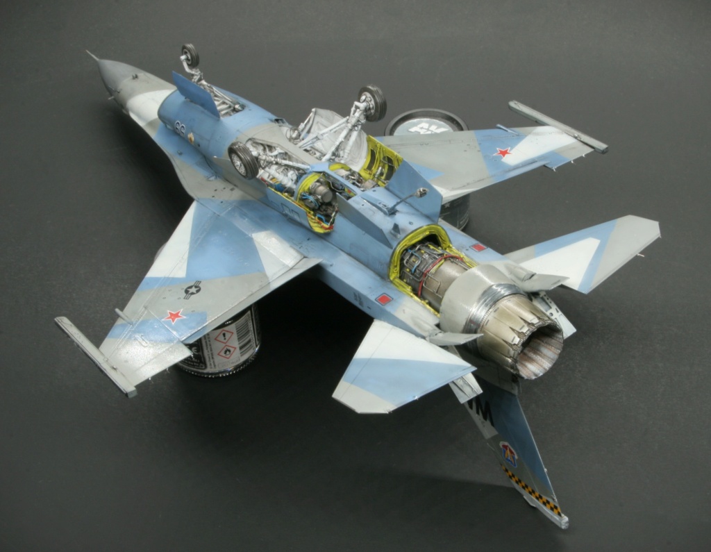 [Kinetic] 1/48  - McDonnell F/A-18A+ Hornet- VFC 12   / Double  [Tamiya] General Dynamics F-16C Fighting Falcon - 64th AGRS  1/48  - Aggressor - Page 5 Img_0015