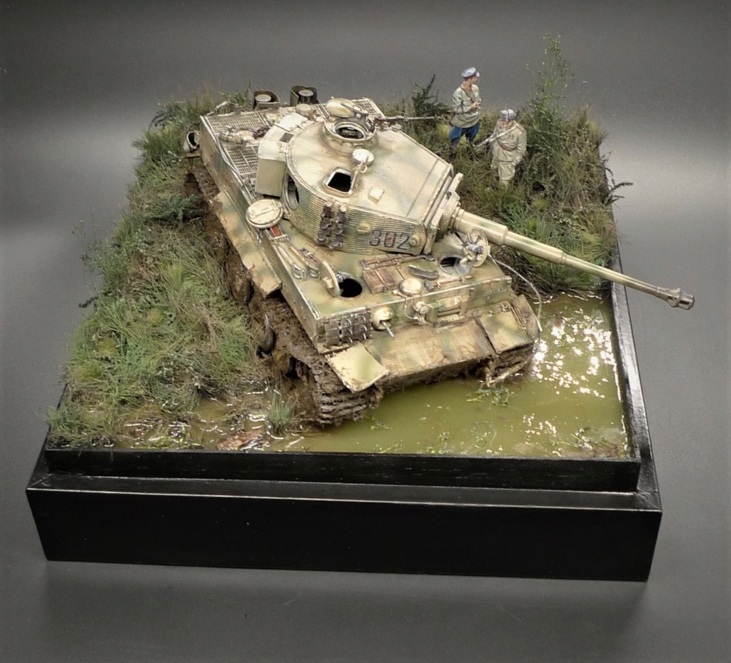 "Болотная охота" - Région de Pskov - Printemps 1944 -Tigre 1 - Dragon - Evolution miniatures - 1:35 L1110029