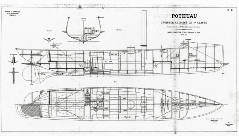 Cuirassé Hoche 1880 [plan AAMM 1/200°] de Deydier Pierre - Page 2 Img01610