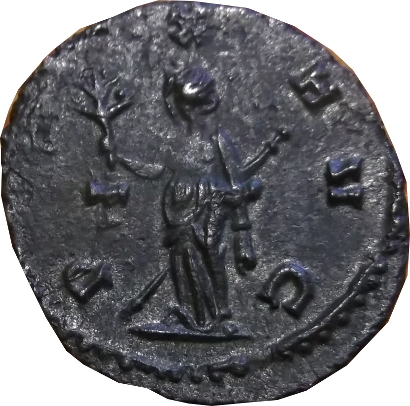 identifications monnaie de GALLIEN PA-X AVG/ T|-. RIC 256 Antoni28