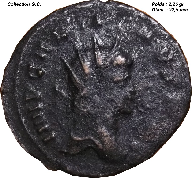 Identification Romaine ( antoninien de Gallien ) C410