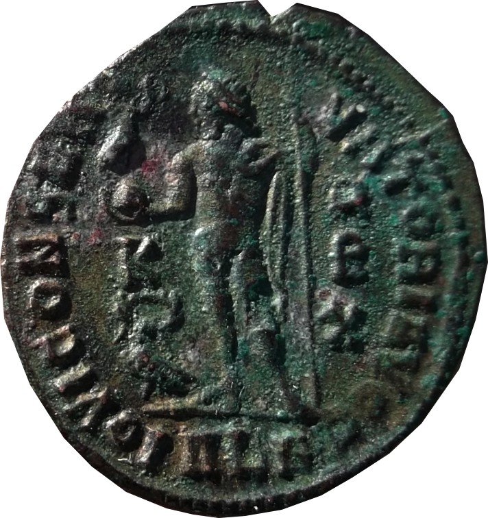 Confirmation identification Licinius 1 Alexandrie Ric 14( R1 ) Licinu12