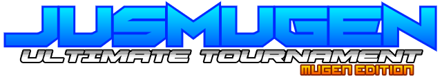 JUSMUGEN Ultimate Tournament Screen Pack Beta Test Release  by OldGamer Logo10