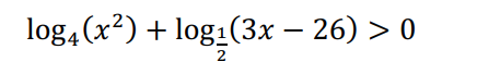 inequação logarítmica  Ineq_310