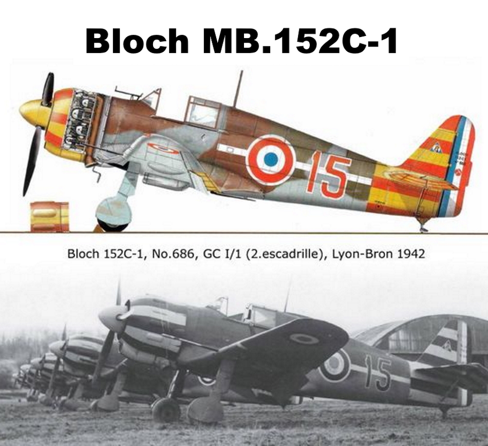 BLOCH MB 152 et 155   0-000511