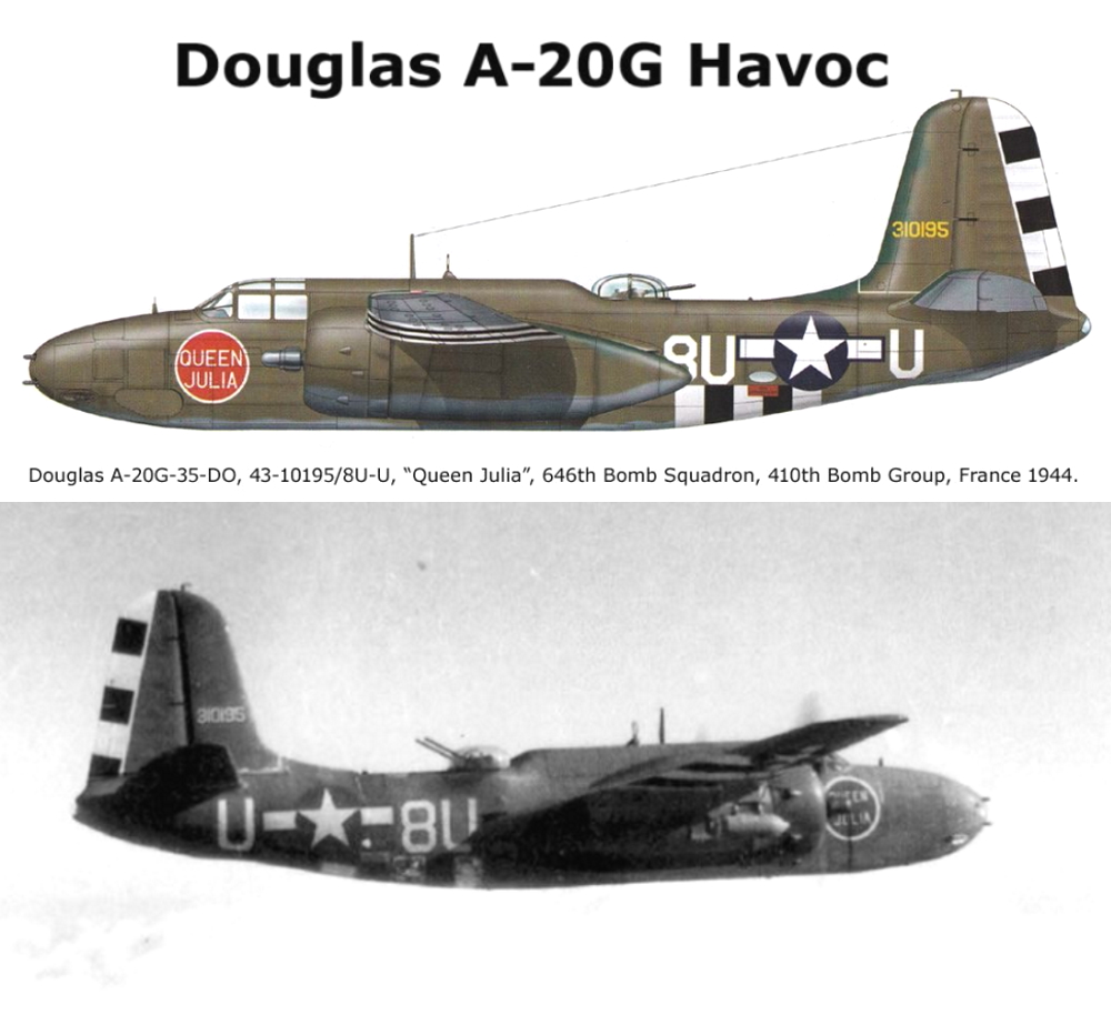 DOUGLAS DB7  BOSTON / A20  HAVOC 0-000b33