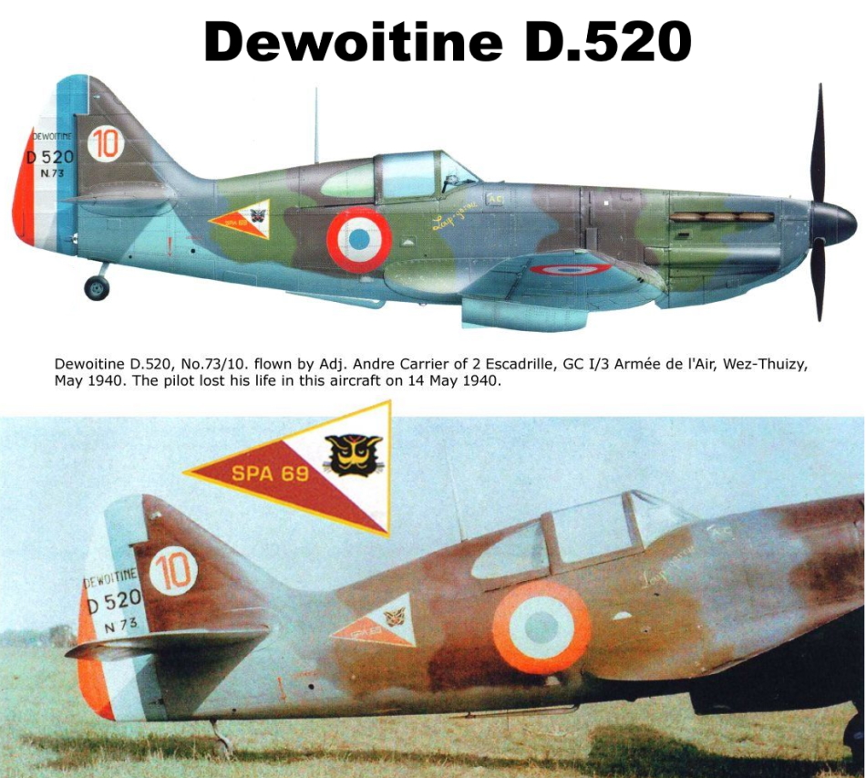 DEWOITINE D.520  0-0d7816
