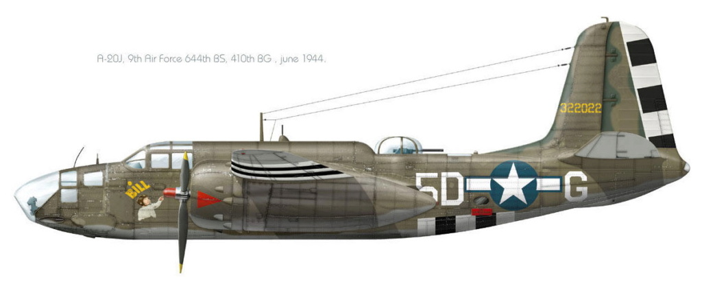 DOUGLAS DB7  BOSTON / A20  HAVOC A20-ha12