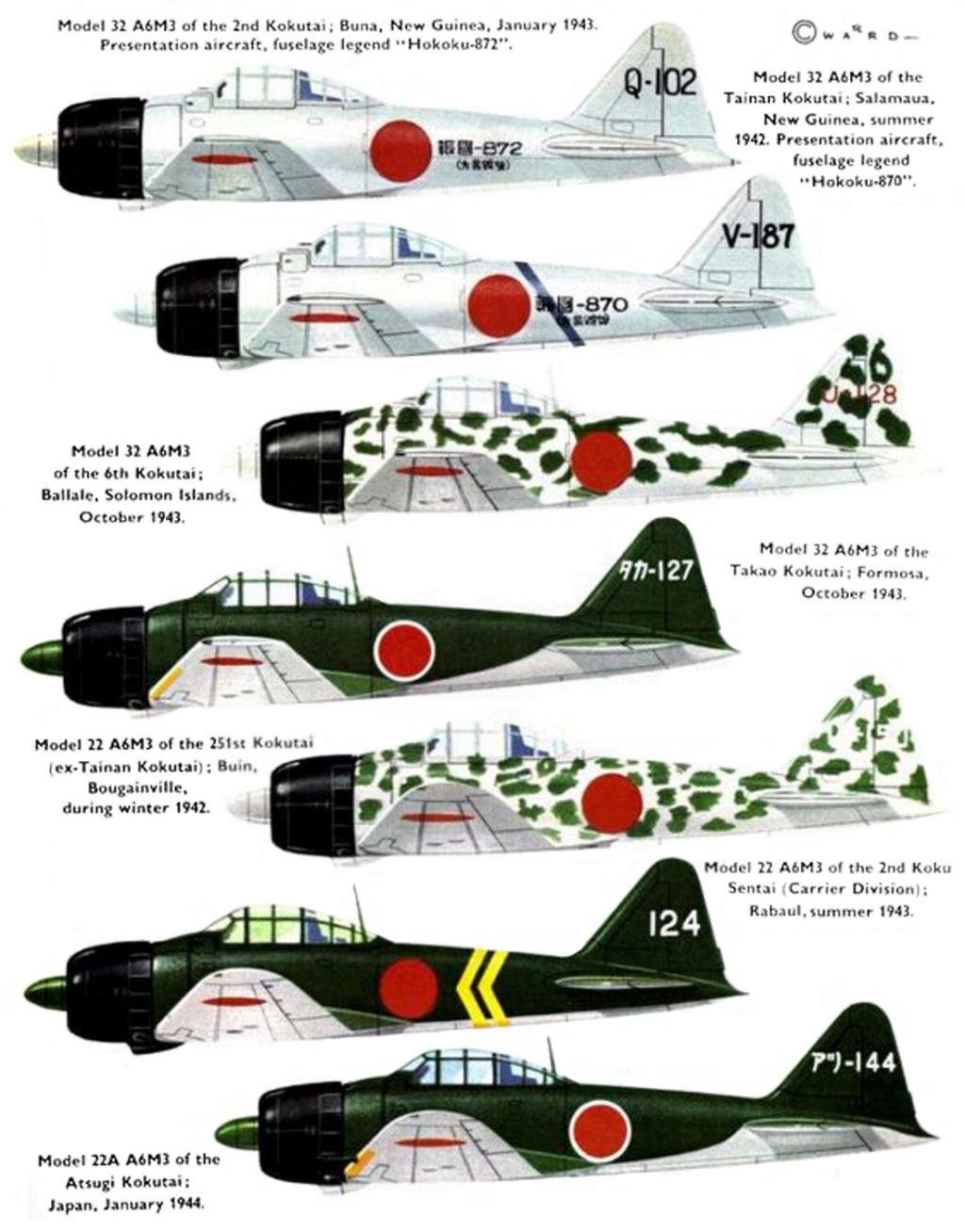 MITSUBISHI A6M REISEN (ZERO) A6m-ze29