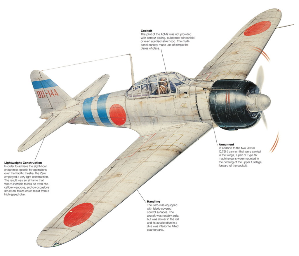 MITSUBISHI A6M REISEN (ZERO) A6m2-z11