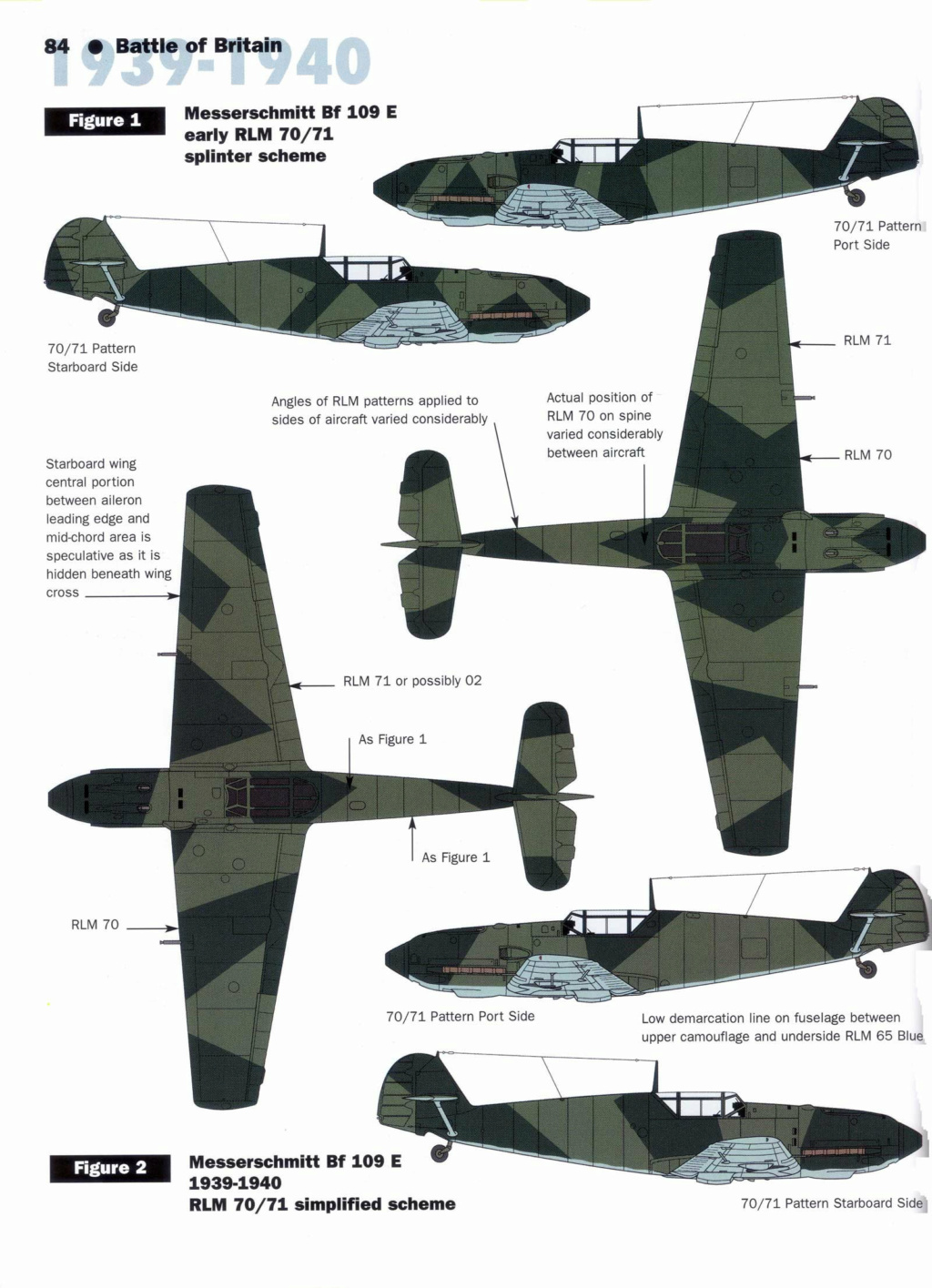 MESSERSCHMITT Bf 109 E Art-me10