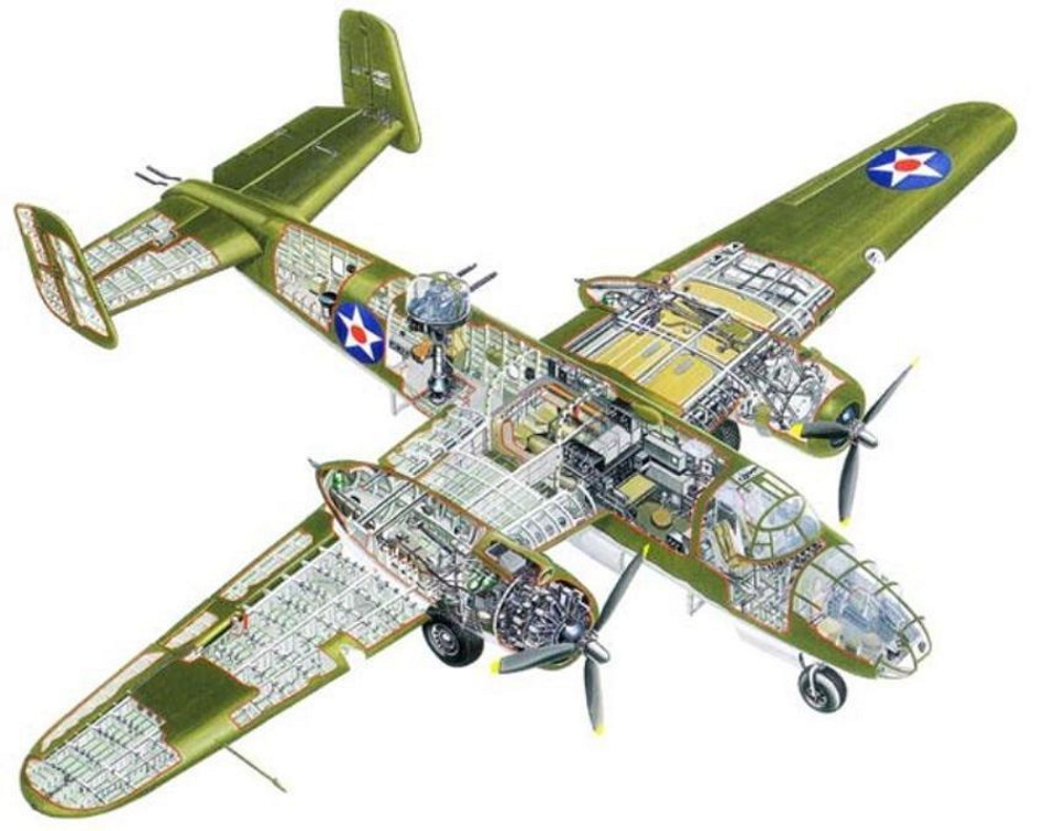 NORTH AMERICAN B-25 MITCHELL B-25-410