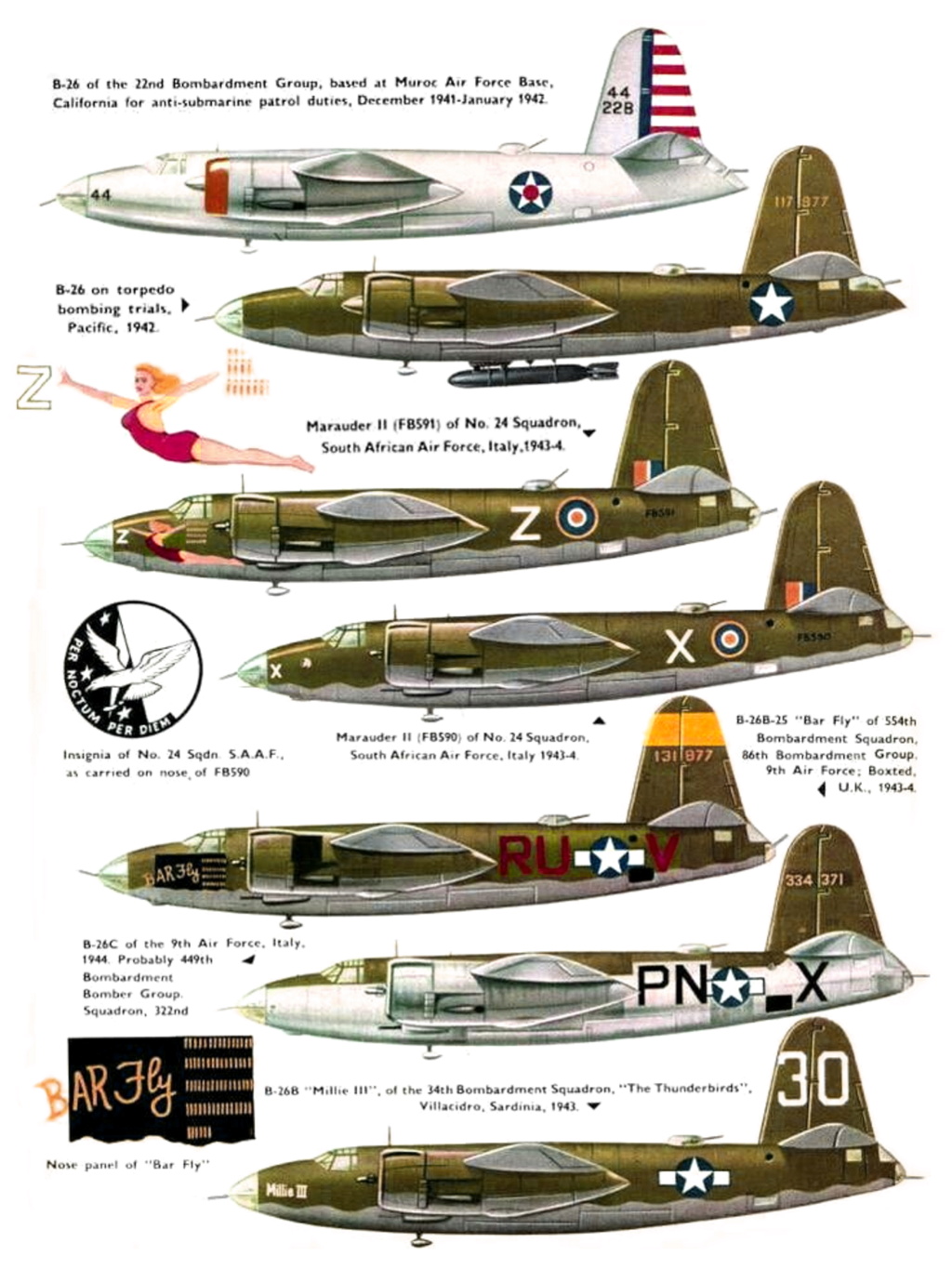 MARTIN  B-26  MARAUDER B-26-210