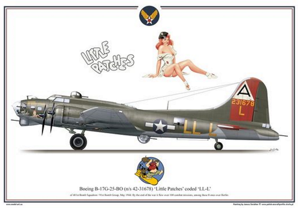 BOEING B-17  FLYING FORTRESS B17-1b10