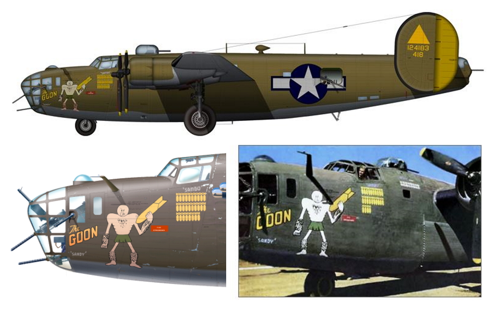 CONSOLIDATED B-24D LIBERATOR  B24-1410