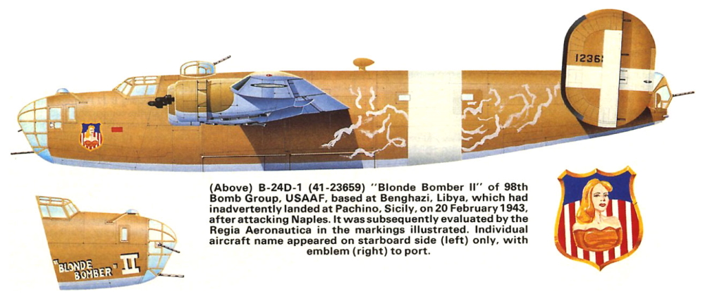 CONSOLIDATED B-24D LIBERATOR B24-1a10