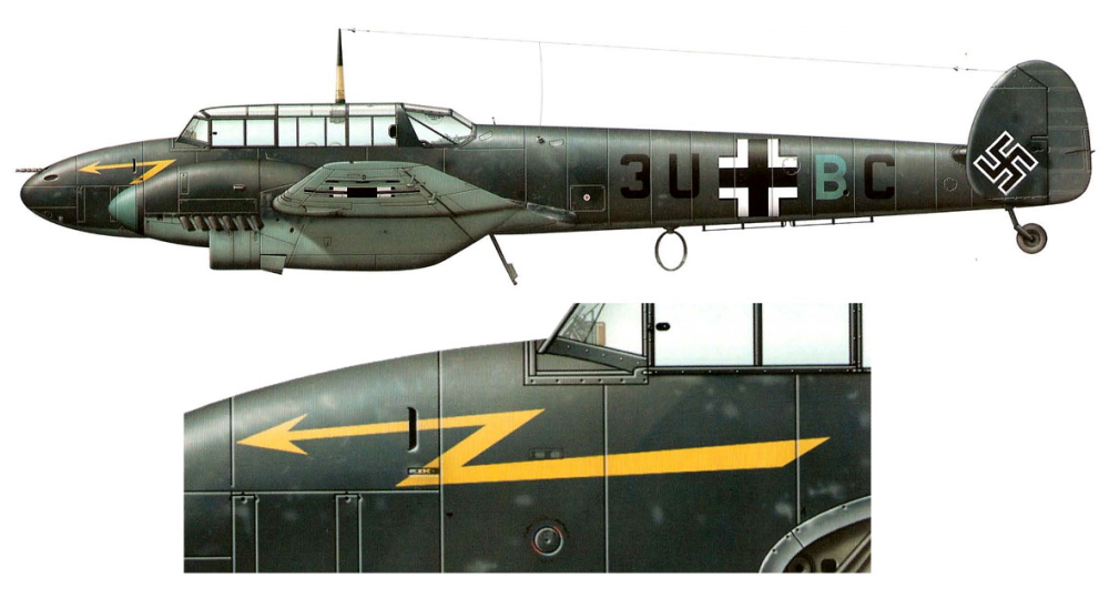 MESSERSCHMITT Bf 110 Bf-11013