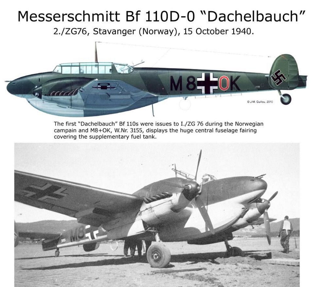 MESSERSCHMITT Bf 110 Bf-11017