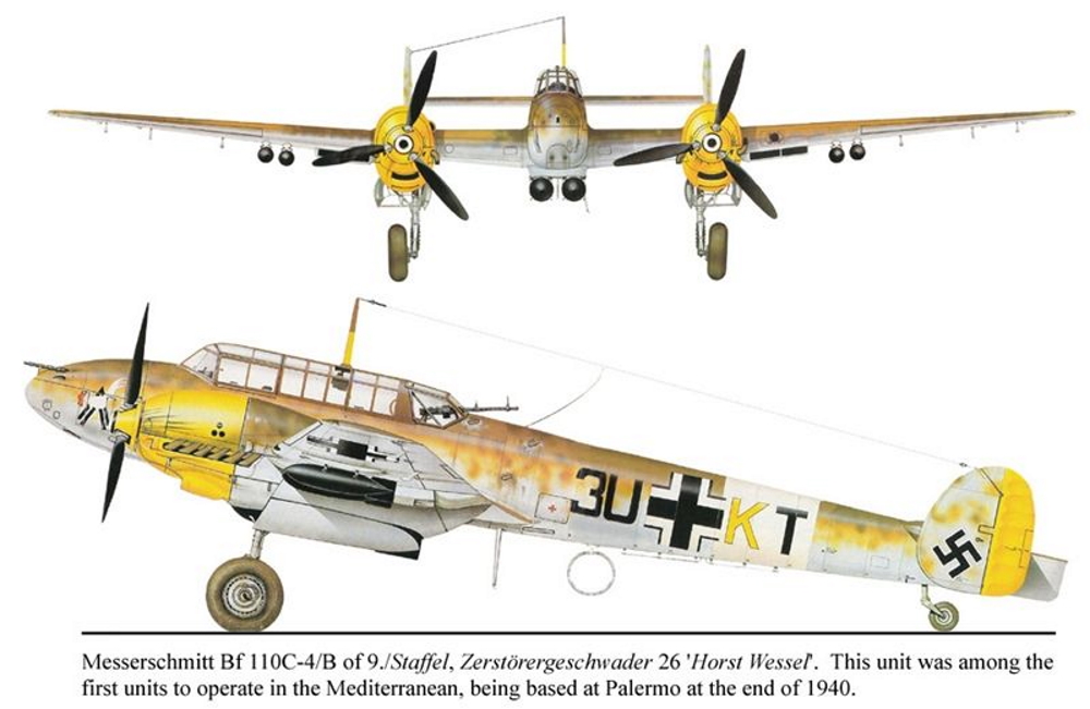 MESSERSCHMITT Bf 110 Bf-11021
