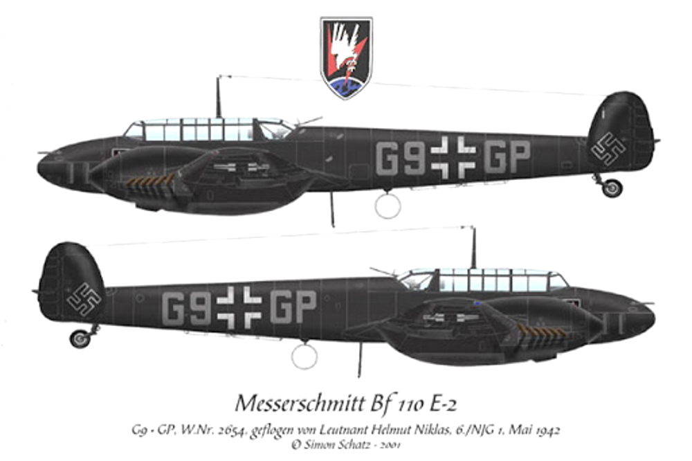 MESSERSCHMITT Bf 110 Bf-11034